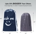 thumbnail image 3 of Bolsa de viaje para ropa sucia HOMEST Wash Me XL, paquete de 2 unidades, azul y azul, 3 of 6