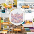 thumbnail image 5 of Cabinet Storage Basket 15.75x10.63x6.96 Inches Storage Box Foldable, Storable and Easy to Assemble ，Open Home Storage Bins ，Closet Storage Bins Pink Dog, 5 of 8