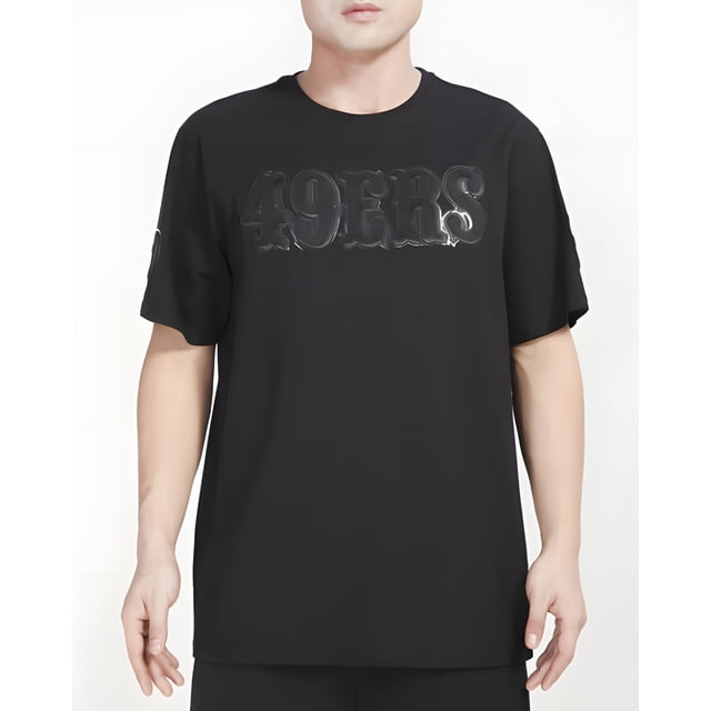 Playera Fútbol Americano Pro Standard Triple Black NFL San Francisco 49ers