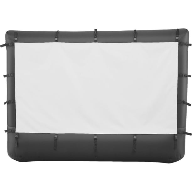 Like New Insignia 96" Inflatable Outdoor Projector Screen Black (NS