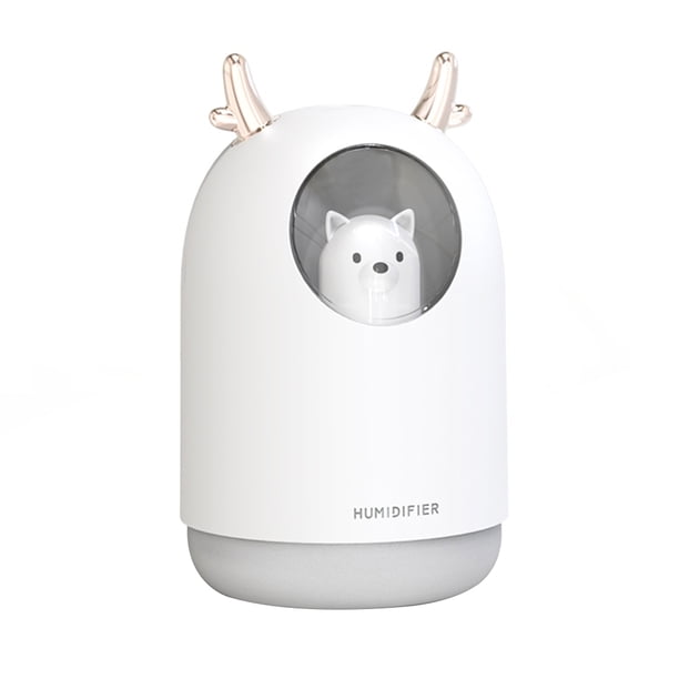 Mini humidificador de aire adorable alimentado por USB, rociador de niebla de aire para mesita de noche de bajo ruido, dormitorio en casa Advancent HA5232-02