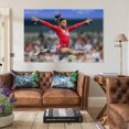 thumbnail image 3 of Simone Biles Sports Celebrity USA Gymnastics Athlete Poster Home Decor Poster Wall Art Hanging Picture Print Bedroom Decorative Painting Posters Room Aesthetic 12x18inch(30x45cm), 3 of 6