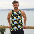thumbnail image 6 of Fuzoiu Watercolor St Patrick Day Men's Workout Tank Tops,Sleeveless Gym Shirt Quick Dry,Fitness Bodybuilding T-Shirt,Muscle Athletic Workout Tee-3X-Large, 6 of 7