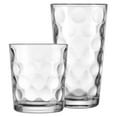 thumbnail image 4 of HE Modern Drinking Glasses Set, 12-Count Glassware, Includes 6 Cooler Glasses (17oz) 6 DOF Glasses(13oz) 12-piece Glassware Set, 4 of 4