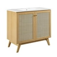 thumbnail image 2 of Modway Soma 36” Bathroom Vanity in Oak White, 2 of 10
