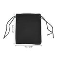 thumbnail image 2 of Velvet Drawstring Bags 2.76x3.54 Inch Gift Bags Jewelry Pouches Black 25Pcs, 2 of 6