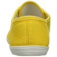 thumbnail image 3 of Shoes8teen Womens Canvas Shoes Lace up Sneakers 324 Yellow 9, 3 of 10