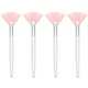 thumbnail image 1 of 4Pcs Fan Brushes Face Makeup Brush Highlighting Brush Cheekbones Brushes, 1 of 3