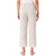 thumbnail image 3 of Pantalones de pijama para mujer INSPIRE CHIC 100% algodón, ropa de descanso impresa, pantalones ligeros para dormir con bolsillos S Tulipanes Amarillos, 3 of 6