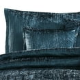 thumbnail image 3 of 7 Piece King Comforter Set with Shimmering Appeal, Blue, 3 of 5