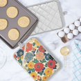 thumbnail image 5 of Yayeee Pot Holders Kitchen Heat Resistant with Pockets 7"x9.8" Cotton Oven Cooking Hot Pads, Vibrant Flowers Pattern, 5 of 7