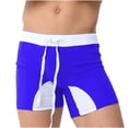 thumbnail image 2 of Kakii Mens Basic Classic Swim Briefs Padded Bikini Swimwear Triangle Swimsuit Bikini Bottoms Low Rise, 2 of 8