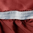 thumbnail image 6 of Fitted Round Table Cloth Waterproof Polyester Tablecloth for Catering Banquet - Red, 6 of 8