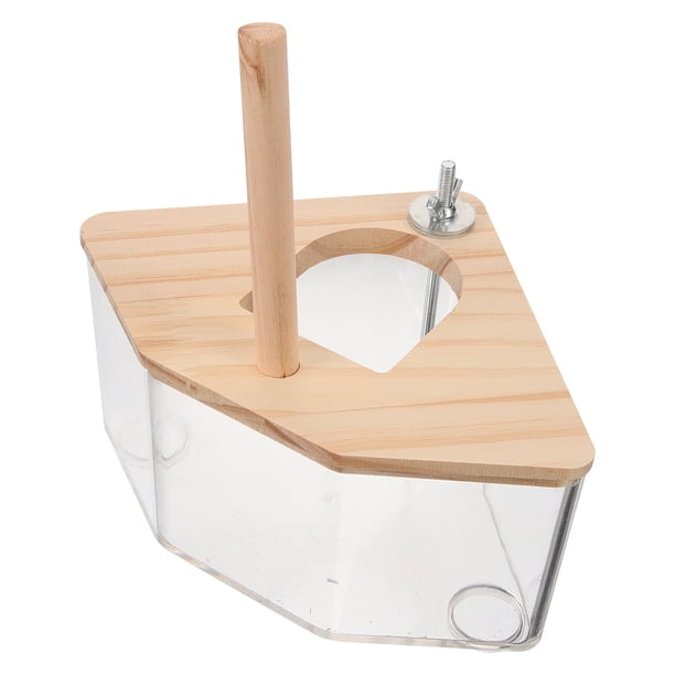 Caja nido para pájaros, nidos de cría para periquitos, casa de pájaros de acrílico, caja de cría para loros