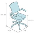 Aila MultiPosition Mesh Task Chair, Reduced Harmful Chemicals