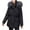 Black, variant on Honeeladyy Women's Winter Thickening And Velvet Keeping Warm Casual Coat With Hat