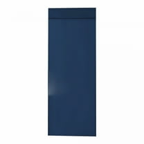 AUQ Navy French Door Curtains Blue Privacy Blackout Door Curtains,26*68" Room Darkening Curtains for Glass Door,Thermal Insulated Tie Up Shades Window Curtains for Bedroom,1 Panel