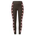 thumbnail image 4 of Leggings de forro polar Gibobby Navidad para Mujer Pantalones de yoga ajustados gris L, 4 of 5