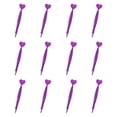 thumbnail image 2 of 12 bolígrafos con forma de corazón para Valentín, bolígrafos con forma de corazón, creativa para fiestas, suministros de Valentín Violeta, 2 of 10