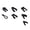 7 key B, variant on Motor Safety Tether With Locking Keys Quick Engine Shutoff For Marine Emergencies Situations