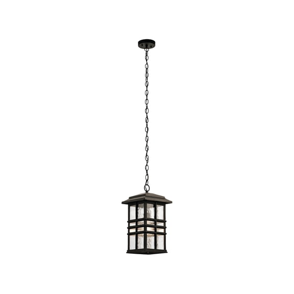 Kichler 49833OZ Beacon Square 18" Outdoor Hanging Pendant in Olde Bronze