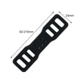 thumbnail image 4 of 4PC Bike Bicycle Cycling Silicone Elastic Strap Bandage Light Lamp Mount Holder, 4 of 8