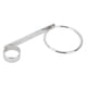 thumbnail image 1 of Chrome Plated Iron Wallmounted Hairdryer Support Holder Hairdryers & Tongs Rack, 1 of 5