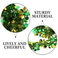 thumbnail image 3 of WHAMVOX Green PET Tinsel garland for St. Patrick's Day Party Decoration Versatile and Longlasting 6.56 Feet, 3 of 8
