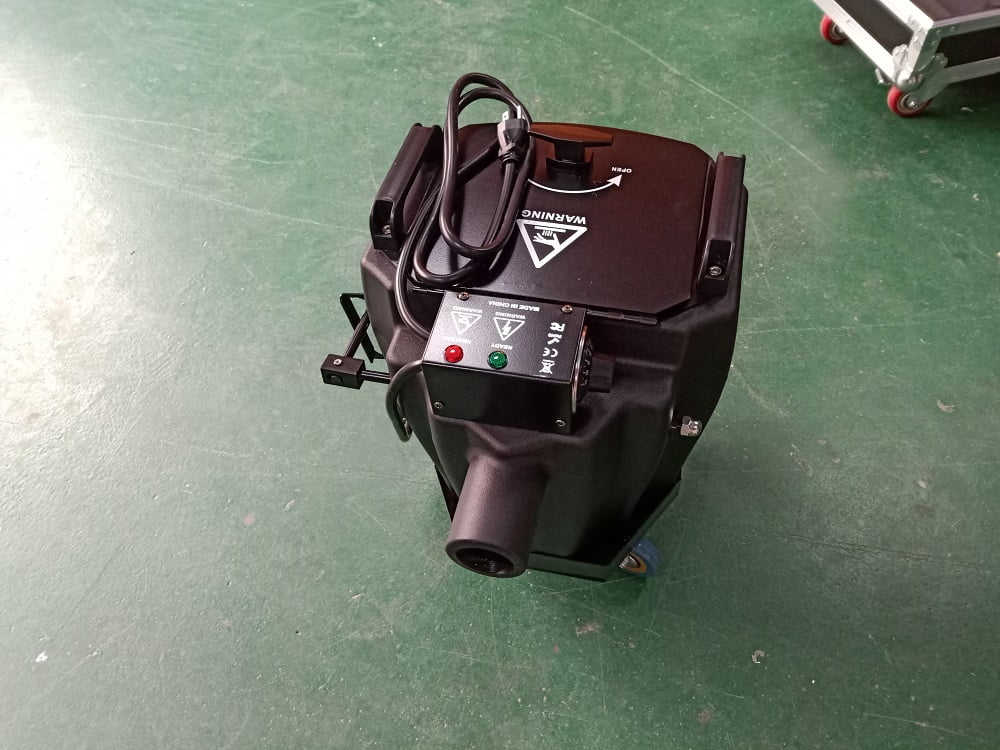 Stage Effect Fog Equipment  Wedding Party Show with Cartwheel 3500w Low Fog Dry Ice Machine