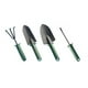 thumbnail image 1 of Juego de 4 herramientas de jardinería para niños: minipala, rastrillo y paleta de mano, herramientas de jardinería para plantas de interior., 1 of 7