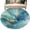 Turquoise Marble / Ombre Blue, variant on Area Rug for Living Room, Turquoise Marble Non-Slip Indoor Large Carpet for Bedroom/Dining Room, Modern Abstract Art Ombre Blue Washable Low-Profile Rectangle Floor Runner Rugs - 6 x 9 Ft