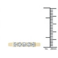 thumbnail image 4 of 1/2 Carat T.W. Diamond 14kt Yellow Gold Wedding Band, 4 of 4
