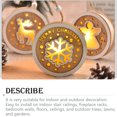 thumbnail image 3 of Ounissouiy Adorno de escritorio, decoración de mesa, colgante de Navidad, accesorios multiusos para el hogar, artesanía, accesorios luminosos para Kits de decoración para fiestas patrón de ángel Ounissouiy HA069460-02, 3 of 6