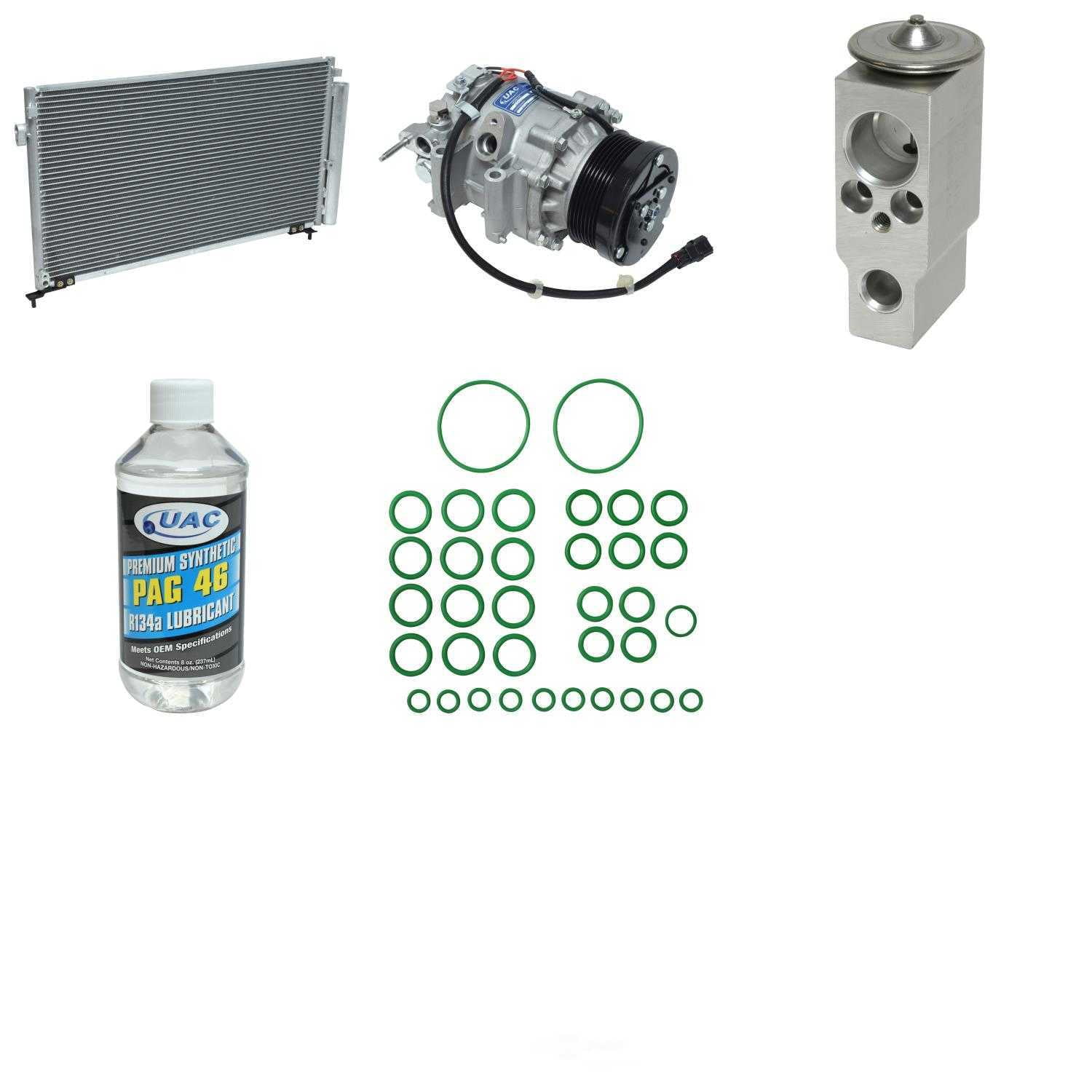 A/C Compressor and Component Kit -- Compressor-Condenser Replacement Kit Fits select: 2006-2007 HONDA CIVIC LX