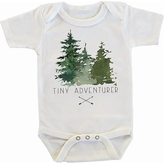 Tiny Adventurer Outdoorsy Hiking National Parks Onesie/Bodysuit
