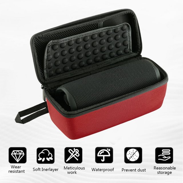 EVA Hard Case for JBL Flip 6 Wireless Bluetooth-compatible Speaker Box Bag Cover