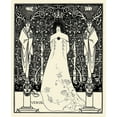 thumbnail image 2 of Beardsley, Aubrey 15x17 Black Ornate Wood Framed with Double Matting Museum Art Print Titled - Venus and Tannhauser FP, 2 of 4