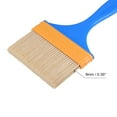 thumbnail image 3 of Uxcell 5" Width 0.35" Thick Soft Nylon Bristle with PP Handle Paintbrush, 3 of 5