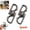 Black, variant on 2 Pack Bottle Opener & Fidget Spinner Keychain 2-in-1 for Metal Key Chain Kitchen Restaurant Party, tress Relief Fingertip Portable Bottle Opener Gift,Silver
