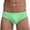 Tender Green, variant on Iugvhana Men's Bikini Ice Silk Underwear Low Rise Briefs Microfiber Underpants Lightweight Breathable Army Green L