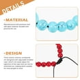 thumbnail image 4 of HLONK 6 Pcs Decor Bracelets Motion Sickness Wristband Adjustable Carsickness Drawstring Manual, 4 of 6