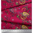 thumbnail image 2 of Soimoi Viscose Chiffon Fabric Floral & Paisley Print Fabric by Yard 42 Inch Wide, 2 of 3