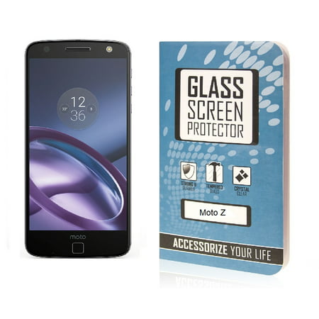 EMPIRE Motorola Moto Z / Moto Z Droid Edition Tempered Glass Screen Protector [Covers Full Screen], Clear