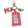 thumbnail image 2 of Llavero de gato de la suerte esmaltado con dije de pez koi, llavero con dije de pez koi con bolsa de dinero, amuletos de la fortuna, 2 of 6