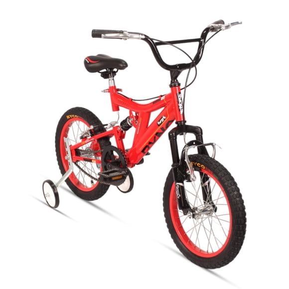 Bicicleta Infantil R16 Doble Suspension 1 velocidad Ryno