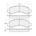 thumbnail image 2 of Centric Parts 106.09740 Rear Disc Brake Pad Set, ExT Wear with Shims & Hardware, 2 of 4