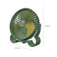 thumbnail image 3 of Ventilador de escritorio USB, miniventilador portátil, 3 velocidades, enchufable, rotación de viento fuerte, silencioso, pequeño, personal, para el hogar, la oficina, viajes., 3 of 7