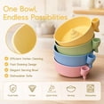 thumbnail image 6 of Self-Spinning Berry Washing Bowl with Drain Base, 360° Swirl Cleaner for Strawberries, Blueberries & Vegetables, Food-Grade Plastic, Quick-Drain & Colander Combo(Green), 6 of 8