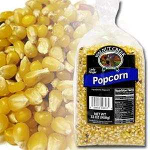 Walnut Creek Foods- POPCORN - UNPOPPED (LADYFINGER HULLESS 2 lb)