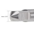 thumbnail image 4 of Uxcell Machine Tap 10-24 UNC Thread Pitch 2B Class 3 Flute High Speed Steel, 4 of 5
